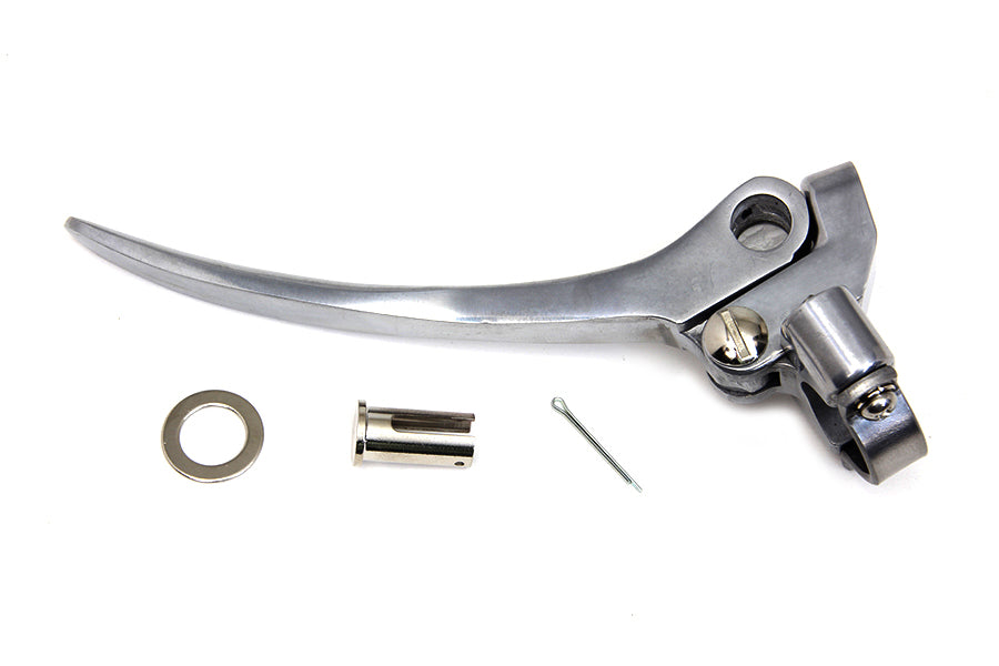 26-0953 - Polished Clutch/Brake Hand Lever Assembly by V-Twin