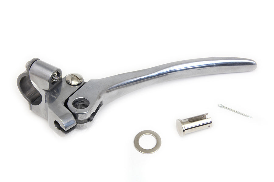 26-0953 - Polished Clutch/Brake Hand Lever Assembly by V-Twin