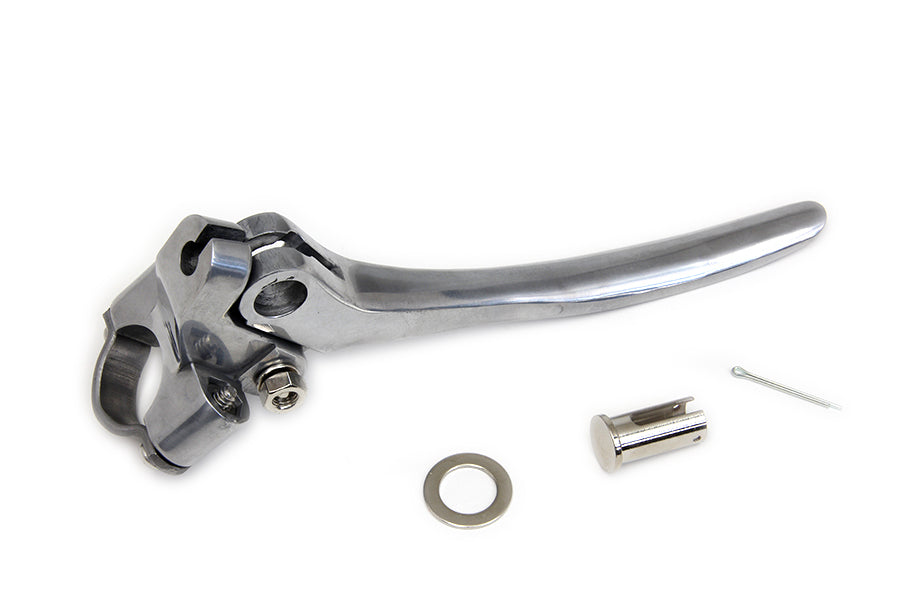 26-0953 - Polished Clutch/Brake Hand Lever Assembly by V-Twin