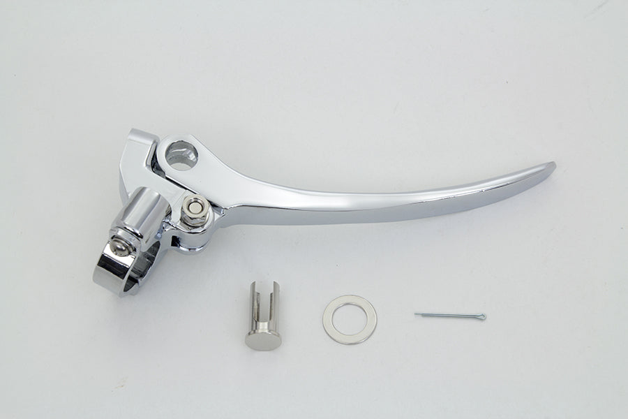 26-0954 - Chrome Clutch/Brake Hand Lever Assembly by V-Twin
