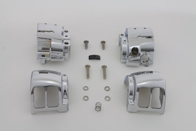 26-0986 - Handlebar Control Switch Housing Kit Chrome by MCM