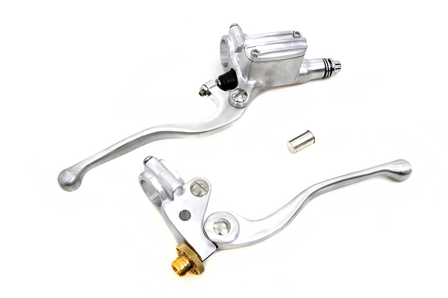 26-1016 - Polished Vintage Hand Lever Control Kit by V-Twin