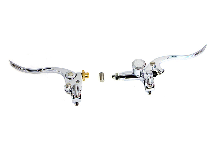 26-1031 - Bobber Hand Control Kit Chrome by Ultima