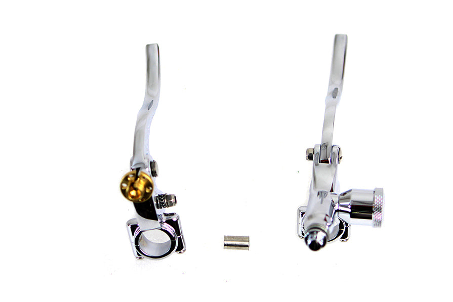 26-1031 - Bobber Hand Control Kit Chrome by Ultima