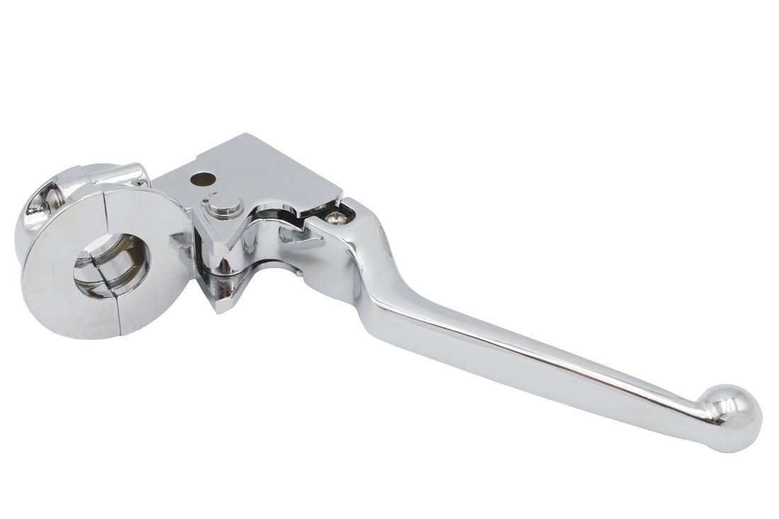 26-2125 - Chrome Clutch Hand Lever Assembly by V-Twin