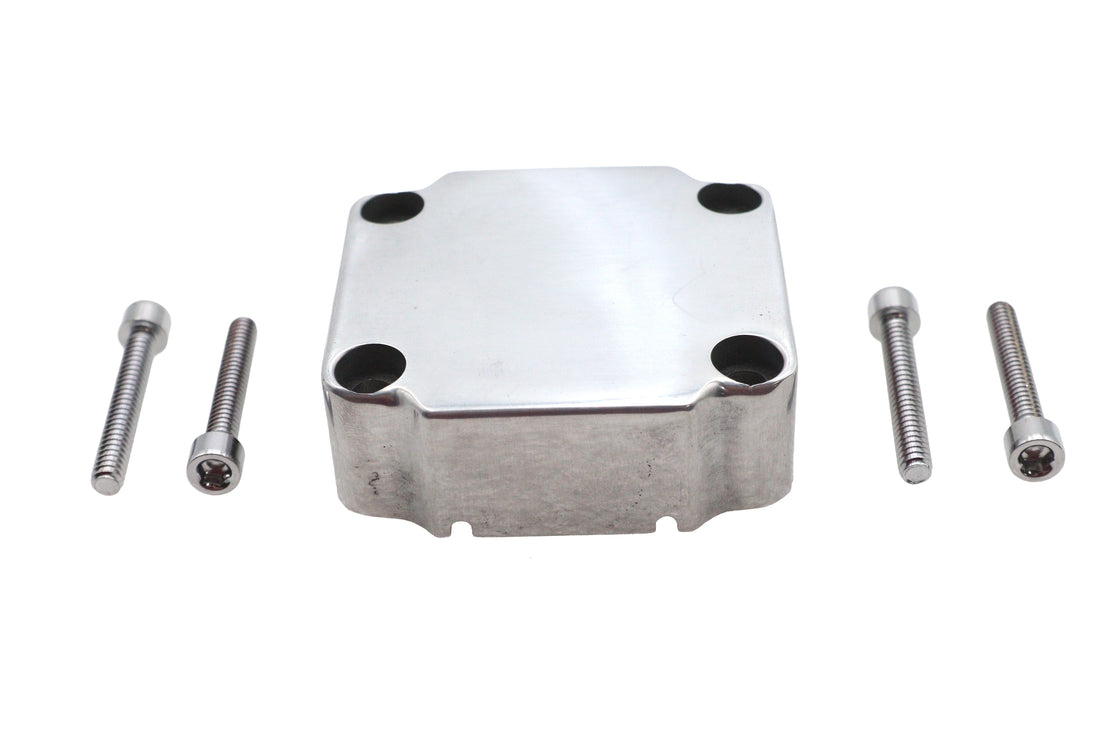 26-2160 - Handlebar Control Switch Cover Smooth Polished by V-Twin