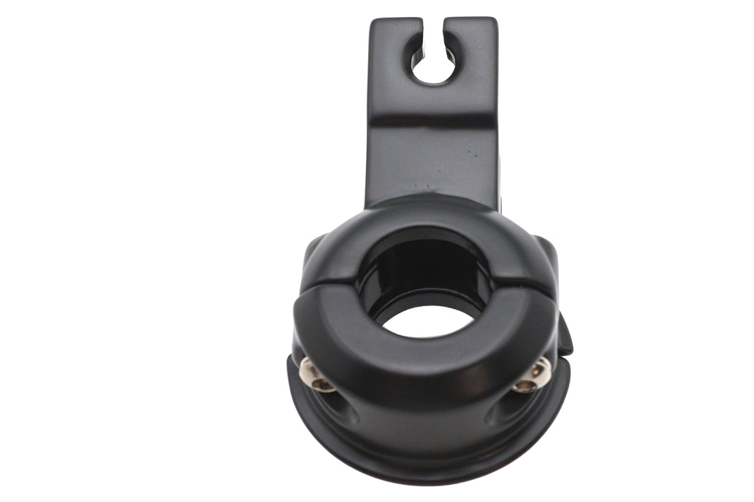 26-2165 - Hand Lever Bracket with Clamp Black by V-Twin