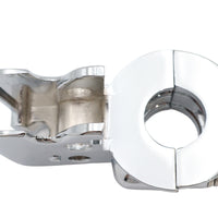 26-2184 - Clutch Hand Lever Bracket with Clamp Chrome by V-Twin
