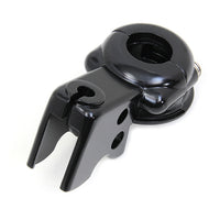 26-2186 - Clutch Hand Lever Bracket with Clamp Black by V-Twin