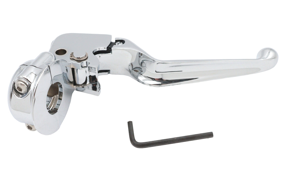 26-2205 - Clutch Hand Lever Assembly Chrome by V-Twin