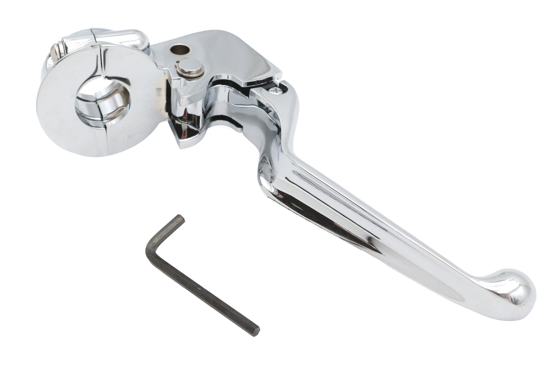 26-2205 - Clutch Hand Lever Assembly Chrome by V-Twin