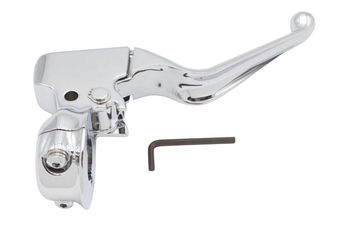 26-2207 - Chrome Clutch Hand Lever Assembly by V-Twin
