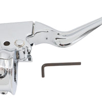 26-2207 - Chrome Clutch Hand Lever Assembly by V-Twin