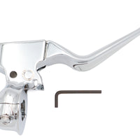 26-2207 - Chrome Clutch Hand Lever Assembly by V-Twin