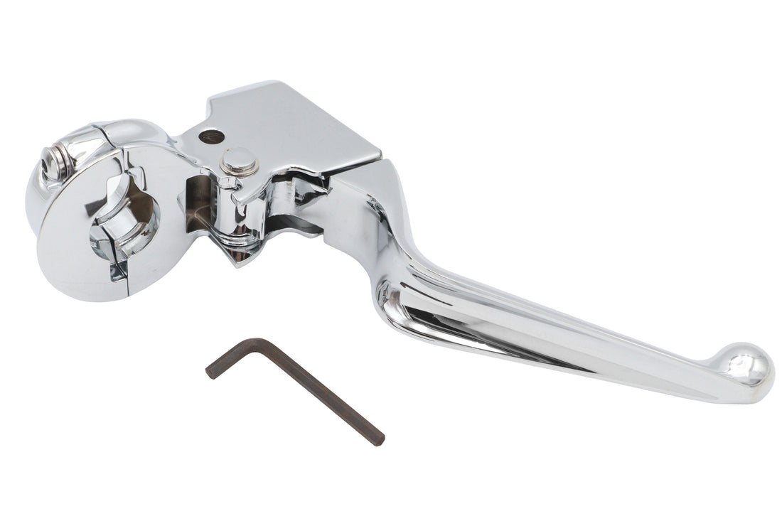 26-2207 - Chrome Clutch Hand Lever Assembly by V-Twin