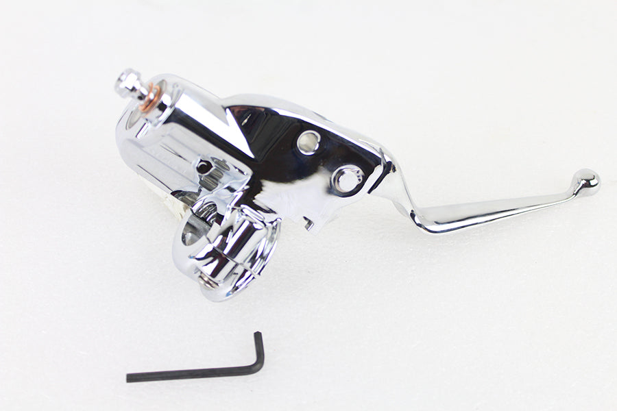 26-2218 - Hydraulic Clutch Handle Assembly Chrome by V-Twin