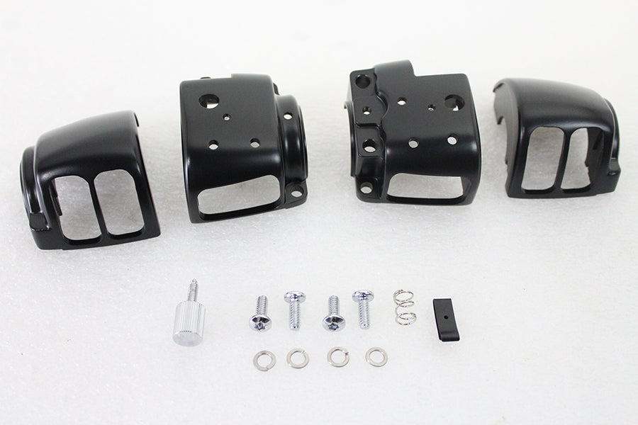 26-2242 - Handlebar Switch Housing Kit Black by V-Twin