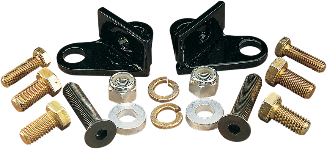 DS-221443 - BURLY BRAND Rear Lowering Kit - Black - Lowers 1" - '85-'96 FLT B28-275