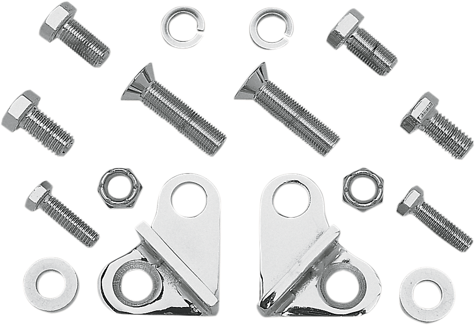 DS-221454 - BURLY BRAND Rear Lowering Kit - Chrome - Lowers 1" - '85-'96 FLT B28-275CH