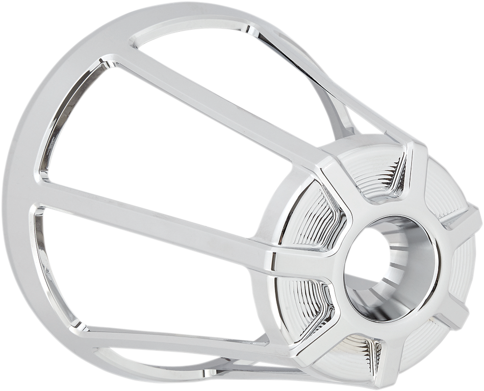 1014-0333 - ARLEN NESS Monster Sucker Air Cleaner Cover - Crossfire - Chrome 600-097