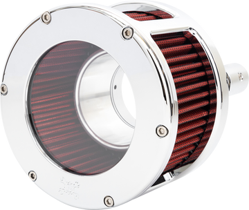 FEULING OIL PUMP CORP. BA Race Series Air Cleaner Kit - Chrome - Red Filter 5428