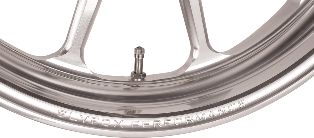 SLYFOX Wheel - Track Pro - Front - Dual Disc/without ABS - Machined - 21x3.5 12027106RSLYAPM