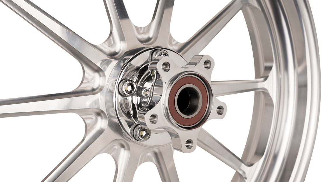 SLYFOX Wheel - Track Pro - Front - Dual Disc/with ABS - Machined - 21x3.5 12047106RSLYAPM