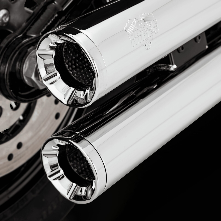 VANCE & HINES Eliminator 300 Slip-On Mufflers - Chrome 16312