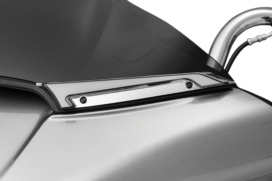 KURYAKYN Windshield Trim with Light - Chrome KUR2945