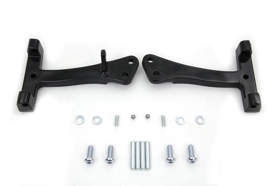 27-0018 - Passenger Footboard Support Black by Wyatt Gatling