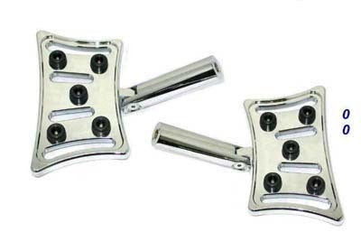 27-0022 - Passenger Footboard Set Slasher Style by Wyatt Gatling