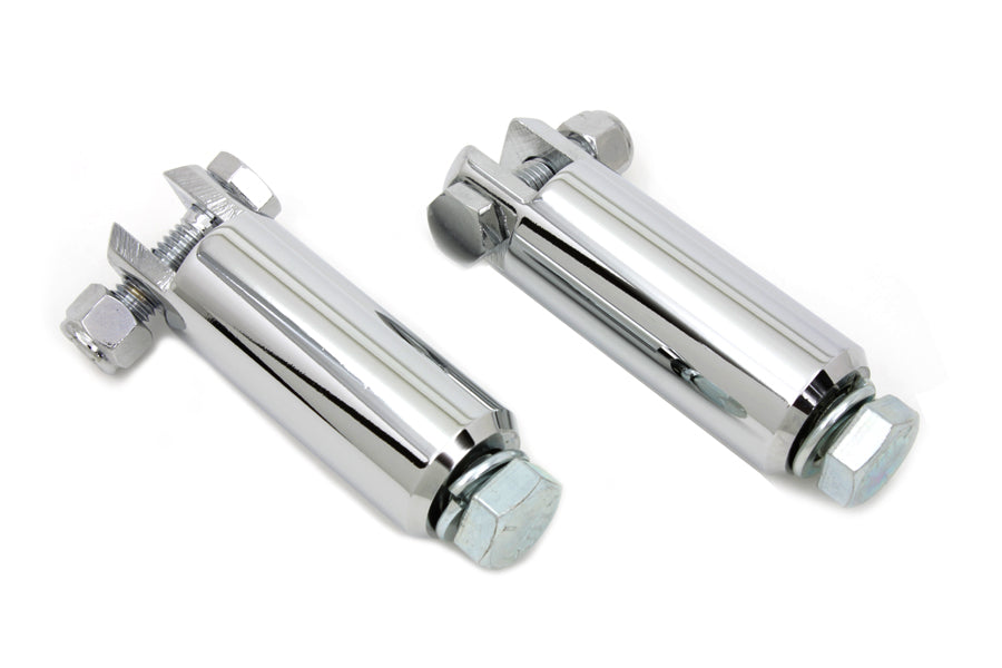 27-0030 - Footpeg Mount Bars Chrome by V-Twin