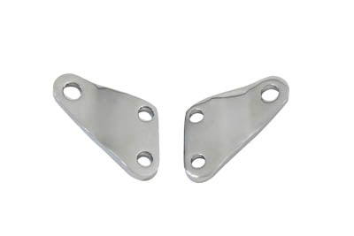 27-0056 - Chrome Footpeg Mount Bracket Set by Wyatt Gatling