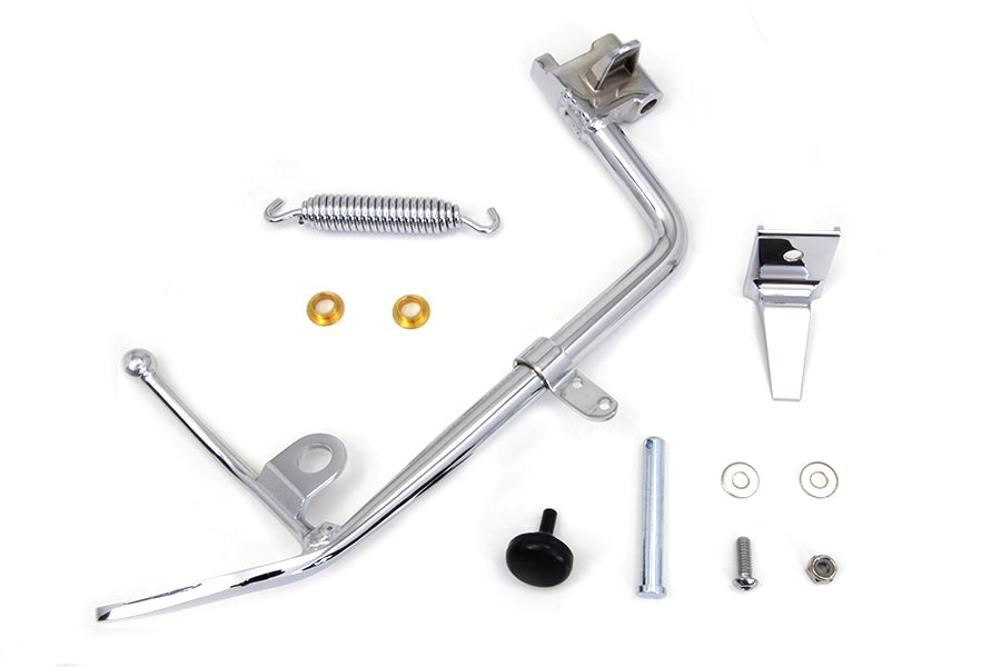 27-0074 - Chrome Kickstand Kit by V-Twin