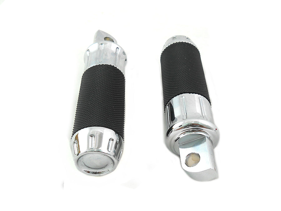 27-0095 - Chrome Plain Style Footpeg Set by Wyatt Gatling
