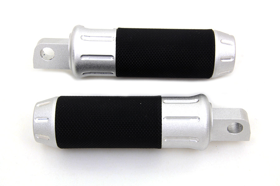 27-0098 - Chrome Shot Peened Style Footpeg Set by Wyatt Gatling