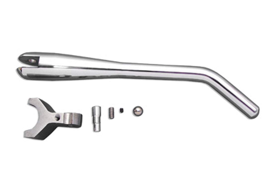 27-0133 - Chrome Kickstand Assembly Weld-On Type by Wyatt Gatling