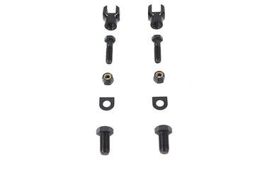 Footpeg Mount Yoke Set Black