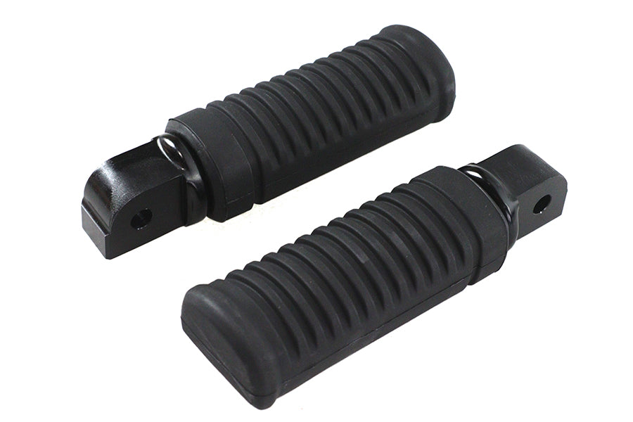 27-0175 - M8 Passenger Footpeg Set Black by Wyatt Gatling