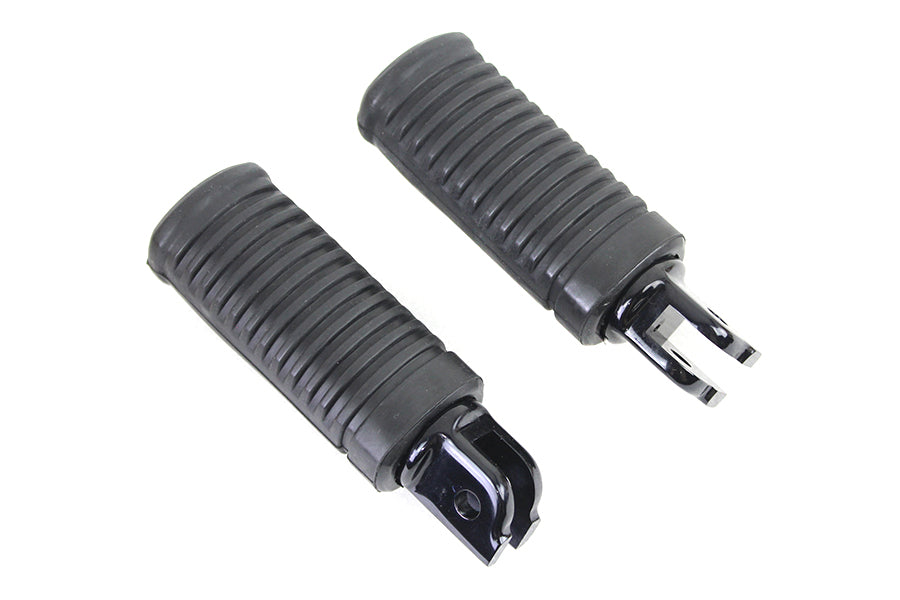 27-0184 - M8 Driver Footpeg Set Black by Wyatt Gatling