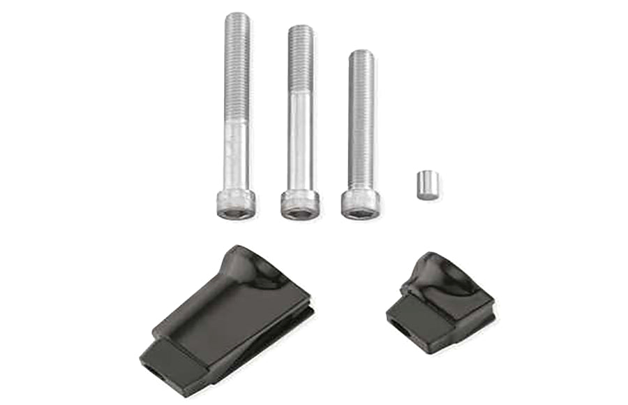 27-0190 - Passenger Footboard Adapter Set Black by Wyatt Gatling