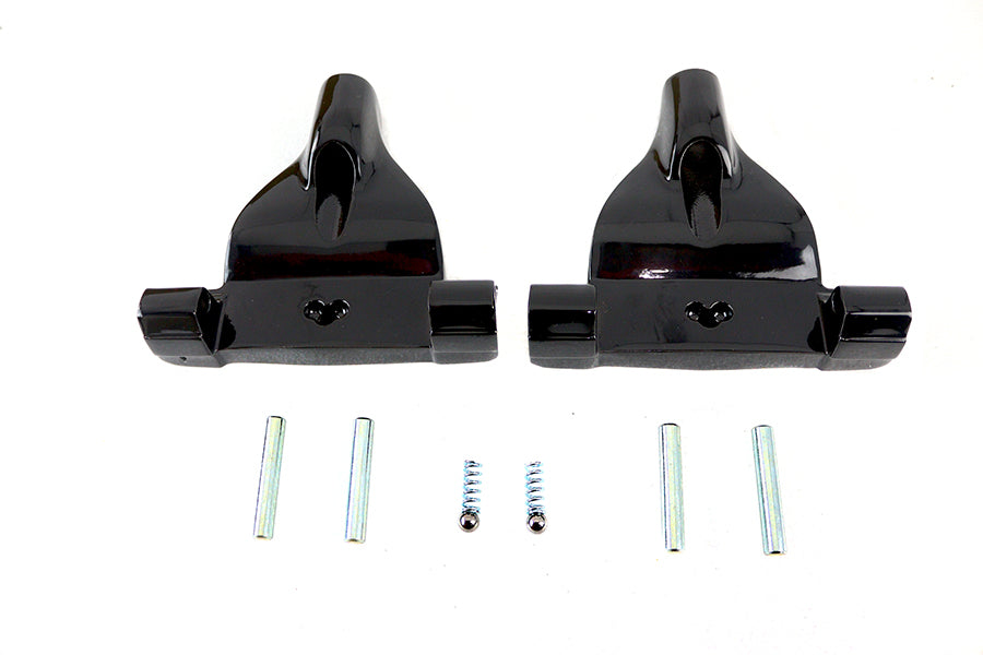 27-0201 - Passenger Footboard Support Set Black by Wyatt Gatling