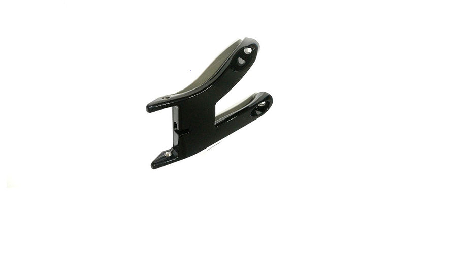 27-0211 - M8 Right Bracket Footboard Mount Black by V-Twin