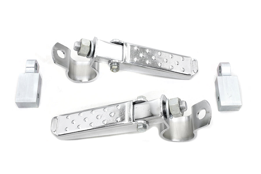 27-0272 - Steel Dimpled Footpeg Kit by V-Twin