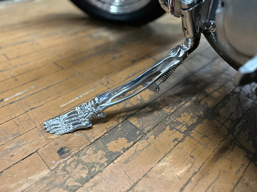 27-0296 - Skeleton Foot Kickstand Kit by V-Twin