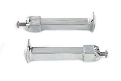 27-0310 - Chrome Railroad Style Footpeg Set by Wyatt Gatling