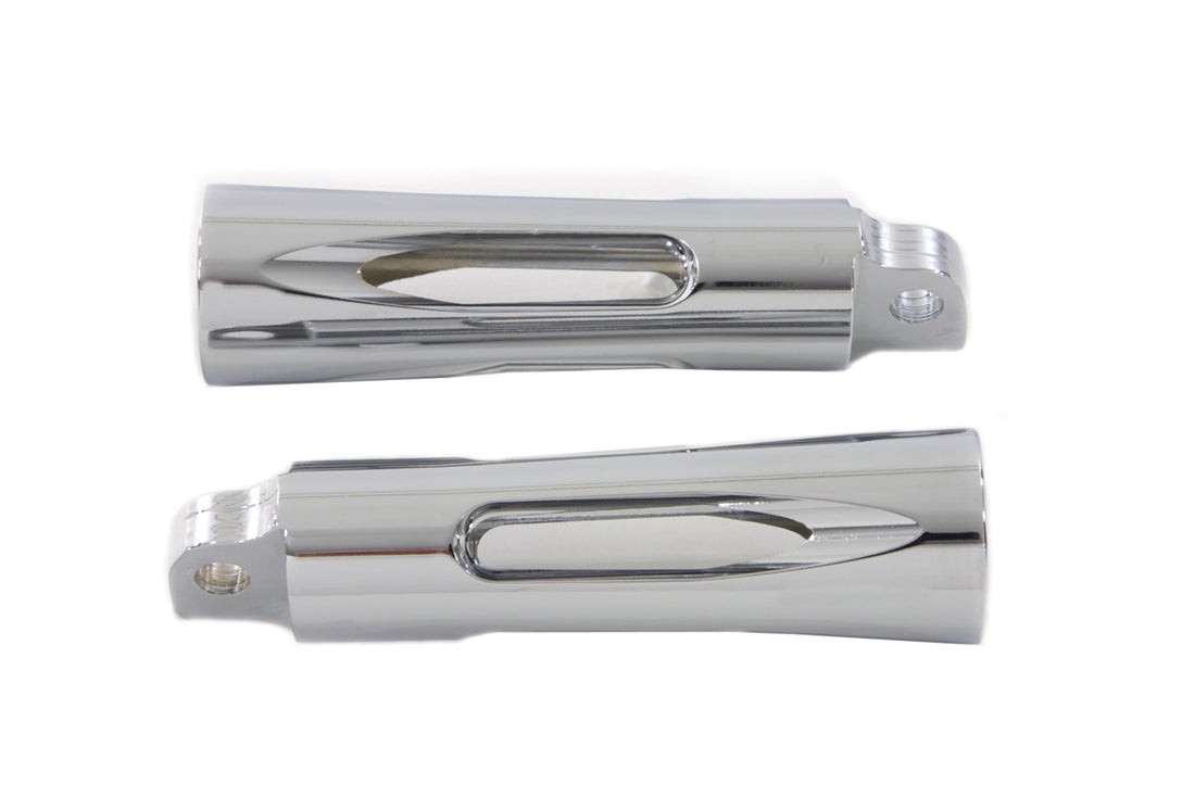 27-0321 - Chrome Milled Style Footpeg Set by Wyatt Gatling