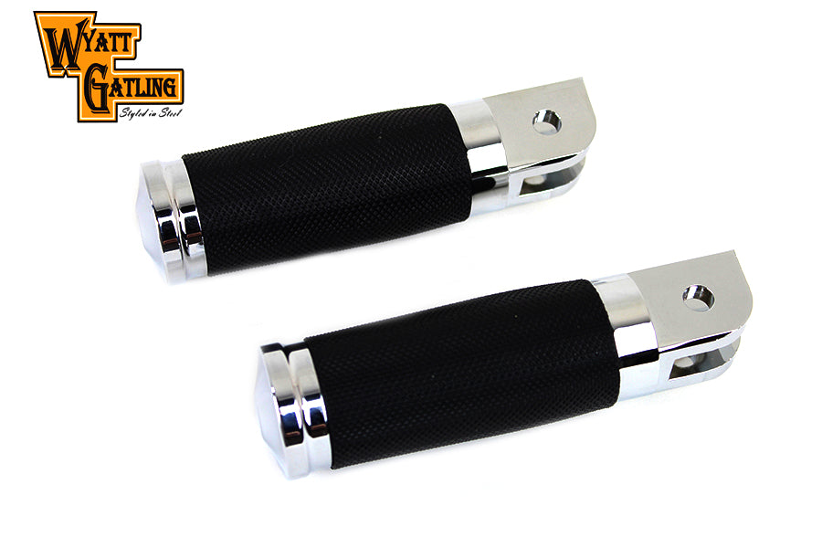 27-0488 - Caliber Chrome Driver Footpeg Set by Wyatt Gatling