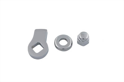 27-0546 - Kickstand Tab Kit Chrome by V-Twin