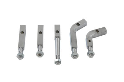 27-0605 - Footboard Mount Bracket Kit Chrome by Wyatt Gatling